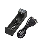 18650 battery charger,Universal Battery Charger KESHEE K1 LED Display Speedy Smart Charger for Rechargeable Li-ion Batteries 21700 20700 26650 10440 14500 16340 16650 18650