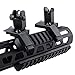 MGP CQB M-Lok Polymer Picatinny Rail Slots, 5-Slot 7-Slot 9-Slot 11-Slot 13-Slot Lightweight Rail Section Accessories with 10 T-Nuts, 10 Screws and 1 Pcs Wrench. -5 Pieces (Black)