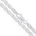 Sterling Silver Diamond-Cut Rope Chain 3.7mm Solid 925 New Necklace 24