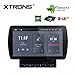 XTRONS 10.1 Inch Android 9.0 Double Din Car Stereo Radio DVD Player Hexa Core 4G RAM 64G ROM GPS Navigator Touch Screen Adjustable Viewing Angles Head Unit Supports WiFi Backup Camera OBD2 DVR TPMS