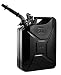 Wavian USA JC0020BVS Authentic NATO Jerry Fuel Can and Spout System Black (20 Litre) primary