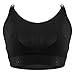 Hands-Free Pumping Bra, Nursing Bra Accessory, Breast-Pumps Holding Bra by Momcozy - Pairs w/ Clip and Pump Bras for Breast Pump of Medela, Lansinoh, Ameda, Spetra, Evenflo etc