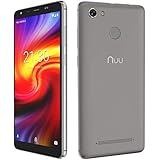 NUU Mobile G1 5.7" 16GB Unlocked Cell Phone Android Oreo (Go Edition) - 1GB Ram Dual SIM GSM 4G LTE 8 MP Camera Fingerprint ID 5000 mAh Fast Charge Battery