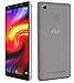 NUU Mobile G1 Unlocked Smartphone - 16GB/1GB RAM - 5000 mAh Big Battery - Grey - US Warranty