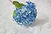 FatColo(R) Lovely Mini Hydrangea Artificial Fake Plastic Silk Flower for Bouquet, Home Decorative, Weddings, Wreaths, DIY Crafts - Set of 12 Blue