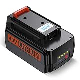 Upgraded Powerextra 3000mah 40 Volt MAX Replacement Battery Compatible with Black&Decker LBX2040 LBX36 LBXR36 LBXR2036 40V Lithium Ion Battery