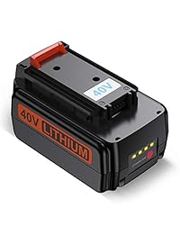 Powerextra 40 V max 2.0 Ah batería de repuesto para Black & Decker lbx2040 lbxr36 40 V batería de ion de litio