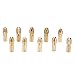Breynet Brass Dremel Collet Bit Set For Dremel Rotary Tool, Drill Chucks Collet Bits 0.5-3.2mm Shank 20pcs