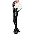 Mermaid PVC Skirt Sissy Hobble Skirts High Waist Latex Leather Tight Maxi Bodycon Skirt Club Party Wear Gothic Pencil Skirt