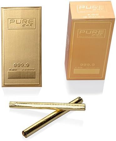 Pure 24k Gold rolling paper 1.25 Size box (12)