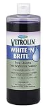 Farnam Vetrolin White N' Brite, Deep cleaning and Color Brightening Shampoo for Horses and Dogs, 32 ounce