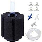 Aquaneat Aquarium Bio Sponge Filter up to 60 Gal Breeding Fry Betta Shrimp Fish Tank with Accessories