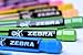 Zebra Cadoozles Starters Mechanical Pencil 2.0mm #2 + Eraser, 6-Pack (52816)