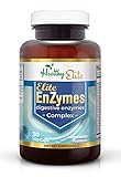 Elite EnZymes, Enjoy The Best Help Digesting Those Problem Foods Causing You Discomfort, Acid-Reflux, Bloating & Gas (30 Caps)