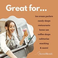 AussieBlends Waffle Ice Cream Cones Bulk For Soft