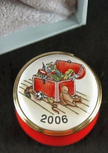 Halcyon DaysEnamel Trinket Box - 2006 Baby