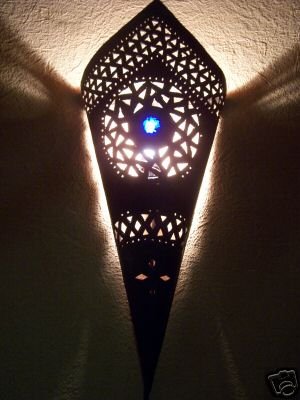 Orientalische Wandleuchte Fatma Blau Amazon De Beleuchtung