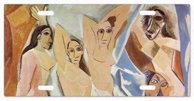 Pablo Picasso - Les Demoiselles d'Avignon 1907 Vanity License Plate