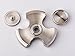 ILoveFidget Fidget Spinner, Best Stainless Steel Hand Spinner EDC Toy, R188 bearing spins up to 8 mins, relieve stress ADHD ADD Austism anxiety boredom, improve focus attention (Tri Bar)