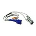 Denshine 9 Pins Oximax Veterinary SpO2 Ear Lingual Sensor Vet for NELLCOR