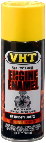 VHT SP128 Engine Enamel Gloss Yellow Can - 11 oz. - coolthings.us
