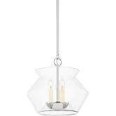 Hudson Valley Lighting Edmonton - 3 Light Lantern-14 Inches Tall and 15 Inches Wide-Polished Nickel Finish