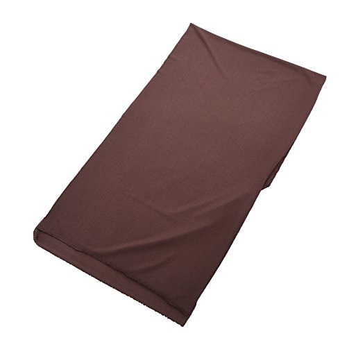 Tosuny Speaker Cloth, 1.7mx0.5m Speaker Cloth Stereo Mesh Grill Fabric, Anti-dust Mesh Cover Applicable to Large Speakers, Stage Speakers, KTV Boxes etc, Brown, Black (Optional) (Brown)