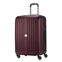 HAUPTSTADTKOFFER - X-Berg - Luggage Suitcase Hardside Spinner Trolley Expandable 24¡° TSA Burgundy