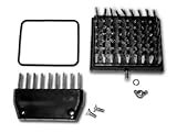 Grill Daddy Pro/Grand Replacement Brush — Additional Brush Head Pro Or Grand — Stainsless Bristles — Safe For Steel Iron Or Porcelain — FDA Approved Materials