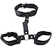 Bondage Restraints Set Kit for Bed and Under Bed Sex Play SM Bondage Toy Gear Handcuff Collar Rope Strap On Harness for Women Couples Lesbian Femalethumb 1