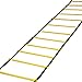 REEHUT Agility Ladder w/Free User E-Book + Carry Bag - Speed Training Equipment for High Intensity Footwork (8 Rungs 12 Rungs 20 Rungs)