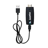 DeepLee Ca1 WiFi Miracast Dongle, Streaming Media HDMI Adapter, Wireless (2.4G/ 5G) Display Receiver for iPhone/iPad AirPlay and Android Phone/Tablet Miracast to Connect Mini Projector, TV or Monitor