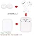 OneCut (Fit-in Case 5 Pairs Silicon Tips Ear Skins and Covers Compatible with AirPods 1 & 2, Anti Slip Anti Scratch Soft Ear Tips for EarPods Headphones/Earphones/Earbuds(Black)
