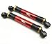 Treal Steel Universal Center Drive Shafts for 1/10 Axial Wraith-Red