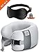 PACK4TRACK Travel Pillow Set - Uniquely Designed to Be The Best Airplane Pillow for Women and Men - No More Neck Muscle Pain
