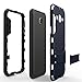 PASONOMI J2 Case, [Slim Fit] [Kickstand Feature] Hybrid Dual Layer Armor Defender Full Body Protective Case Cover for Samsung Galaxy J2 J200M 4.7 inch 2015 (Dark Blue)