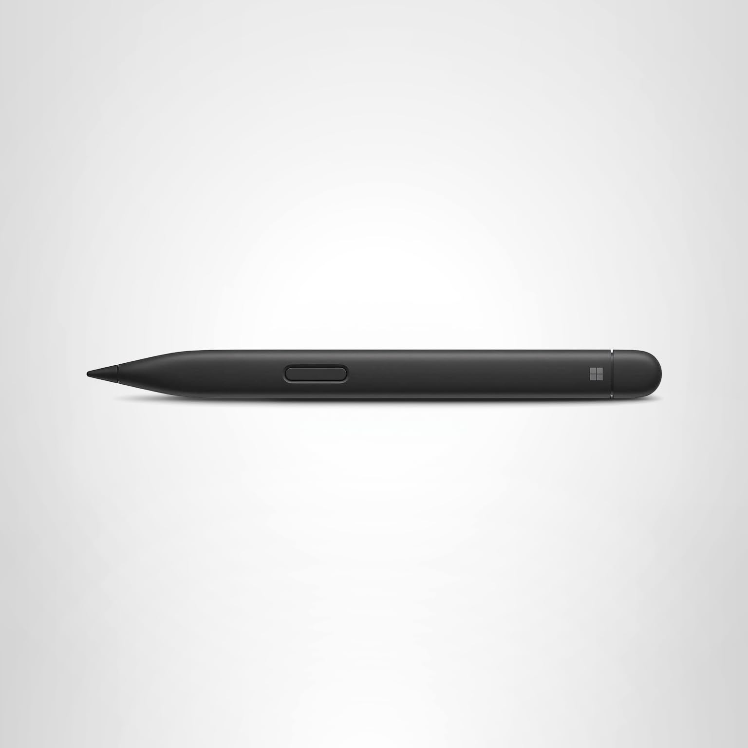 Microsoft Surface Slim Pen 2 Matte Black - Bluetooth 5.0 Connectivity - 4,096 points of pressure sensitivity - Create in real time with zero force inking - Take notes naturally with haptic motor - Sha