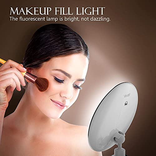 Updated 2022 Version 10X Magnifying Makeup Vanity Mirror with Lights
