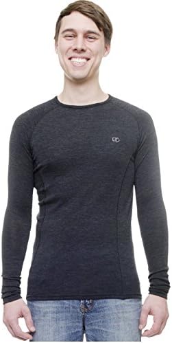 Men's Agena - 100% Merino Baselayer-Large-Anthracite