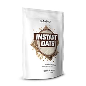BioTech USA Instant Oats, 1000 g Beutel (Haselnuss)