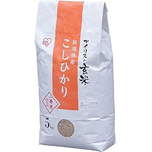 玄米 新潟県産 こしひかり 5kg 平成27年産