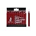 Mega Candles 40 pcs Unscented Red Exquisite Mini Taper Spell Candles, 4 Inch Tall x 1/2 Inch Diameter, Magic Chimes, Enchantment, Casting Rituals, Witchcraft, Wiccan, Altar, Metaphysical