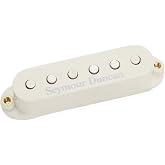 Seymour Duncan Hot Stack Plus Strat - Bridge - Parchment | Hot Stack Plus bridge delivers big noiseless output, punchy mids and rich harmonics. Made for Rock and Hard Rock.