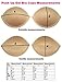 Alena Mokhan Beige Nude Satin Tricot Covered Sew In Push Up Bra Cups With Gel Inserts Size A B C D DD DDD G H (B)