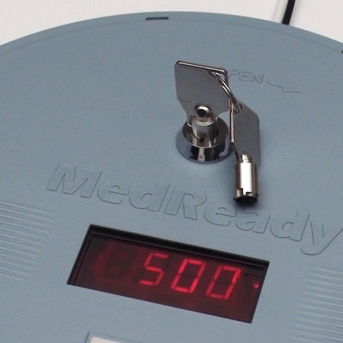 MedReady P1600 Medication Dispenser with Flashing Light and Lower Frequency Alarm