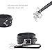 Open Breathable Leather Paly Ball and Soft Leather Choker Collar Fur Line Necklace and Leash