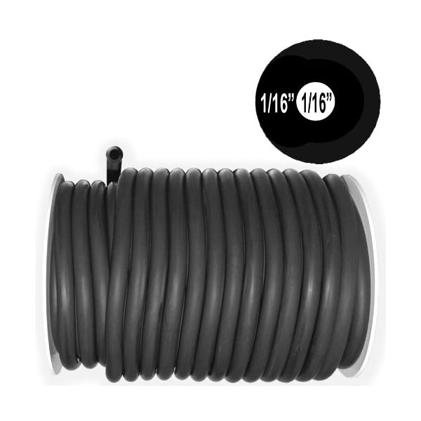 50-Feet-Black-Rubber-Latex-Tubing-316OD-116ID-204R