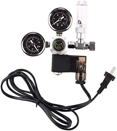 Hyuga Neji Aquarium Co2 Regulator W21.8 G5 8 220v Magnetic Solenoid Check Valve, Solenoid Valve Aquarium - Aquarium Co Diffuser, Solenoid Valve Co, Solenoide Co, Co Regulator Dual