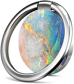 Cell Phone Ring Holder Stand, Phone Grip Car Mounts 360 Degree Rotation Finger Ring Stent Compatible iPhone X 8 7 6 Plus, Samsung Galaxy and Tablets - Amazing Opal
