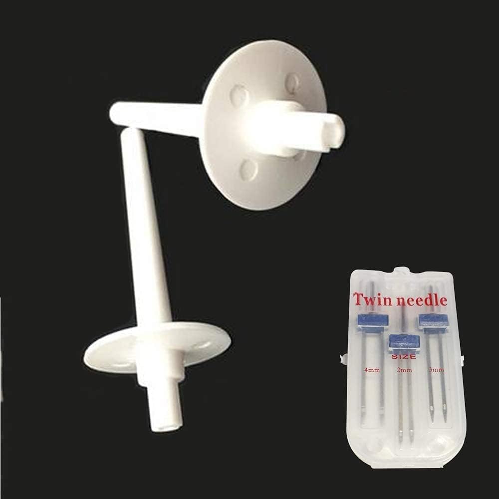 Photo 1 of 2 Pcs Spool pin+Pack Needle Extra Twin Needle for Brother, Sewing Machine Parts and Accessories B373, B375, BC2100WT, BM2600, CE4000#130920021/13092001/130920051, Arts, Crafts and Sewing